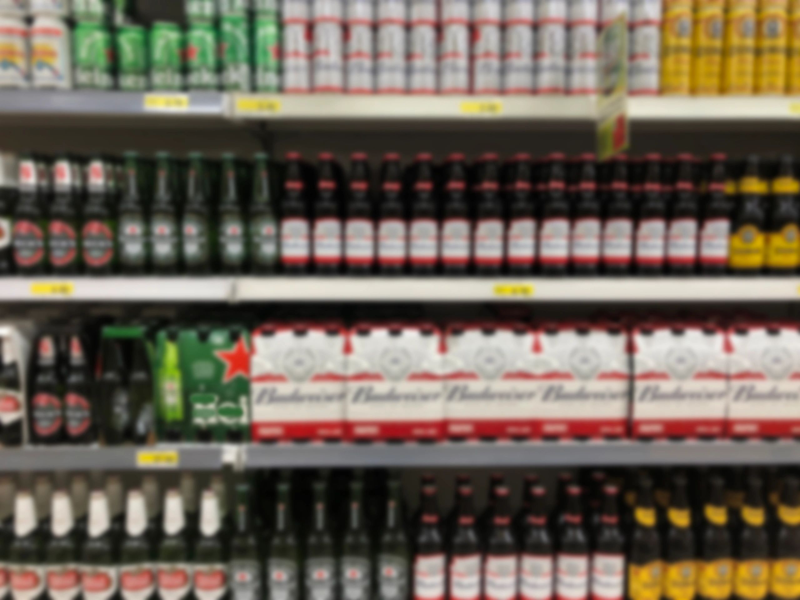 beer promotion display