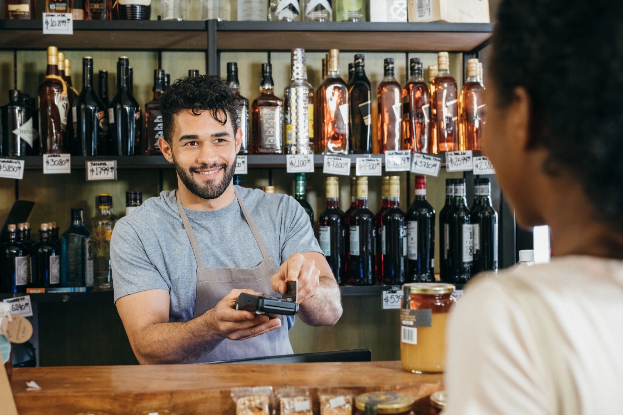 modern liquor store contact